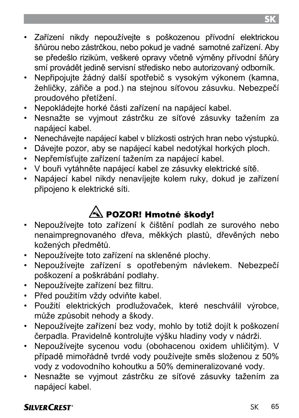 Silvercrest SDM 1500 A1 User Manual | Page 67 / 100