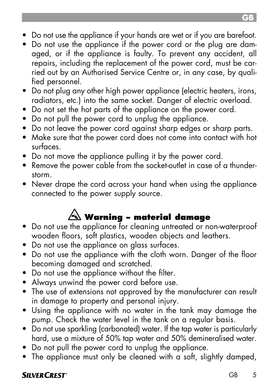 Silvercrest SDM 1500 A1 User Manual | Page 7 / 100