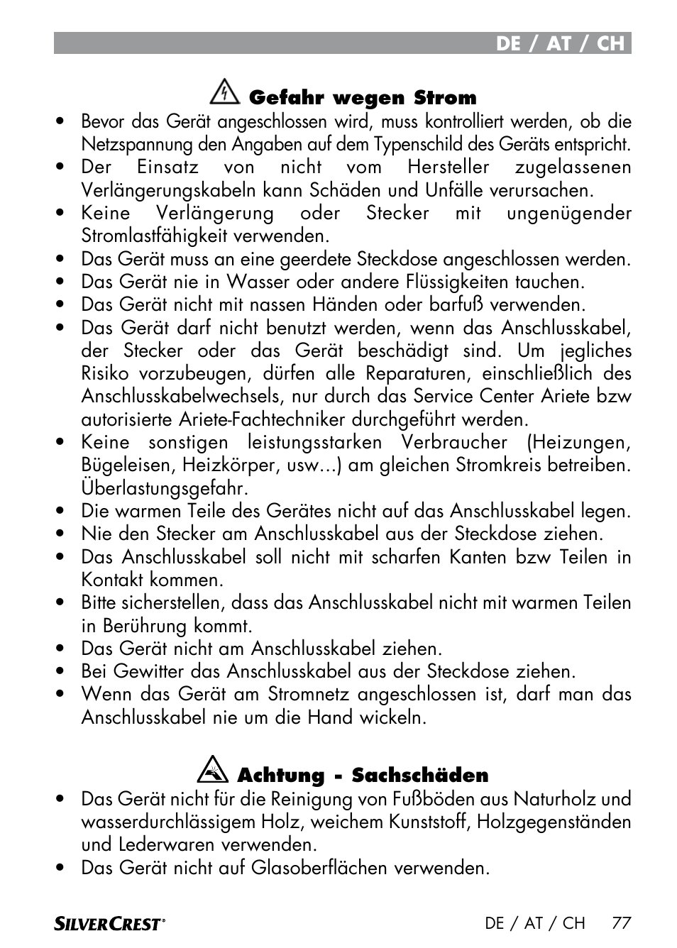 Silvercrest SDM 1500 A1 User Manual | Page 79 / 100