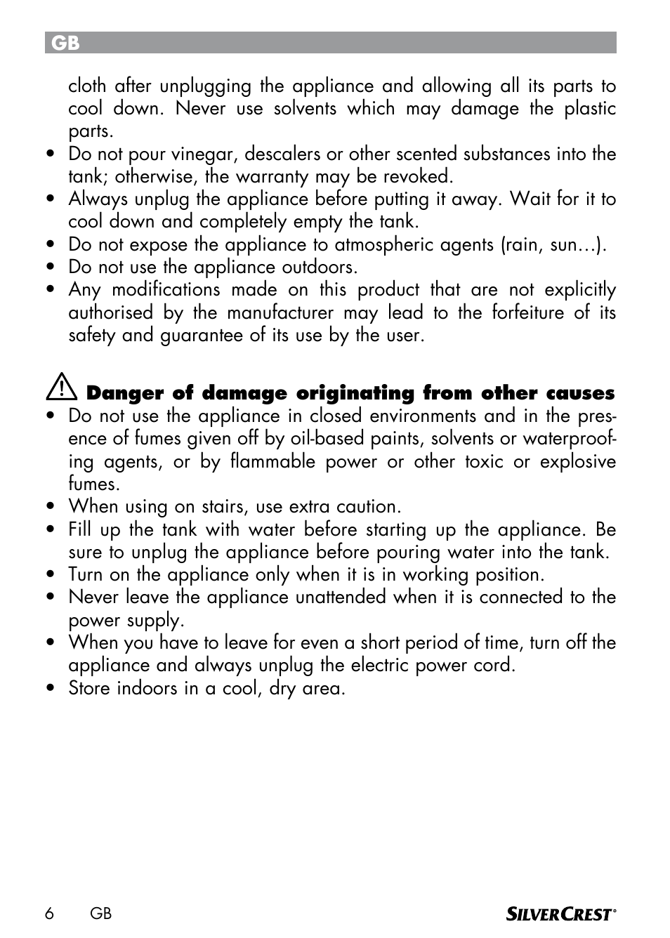 Silvercrest SDM 1500 A1 User Manual | Page 8 / 100