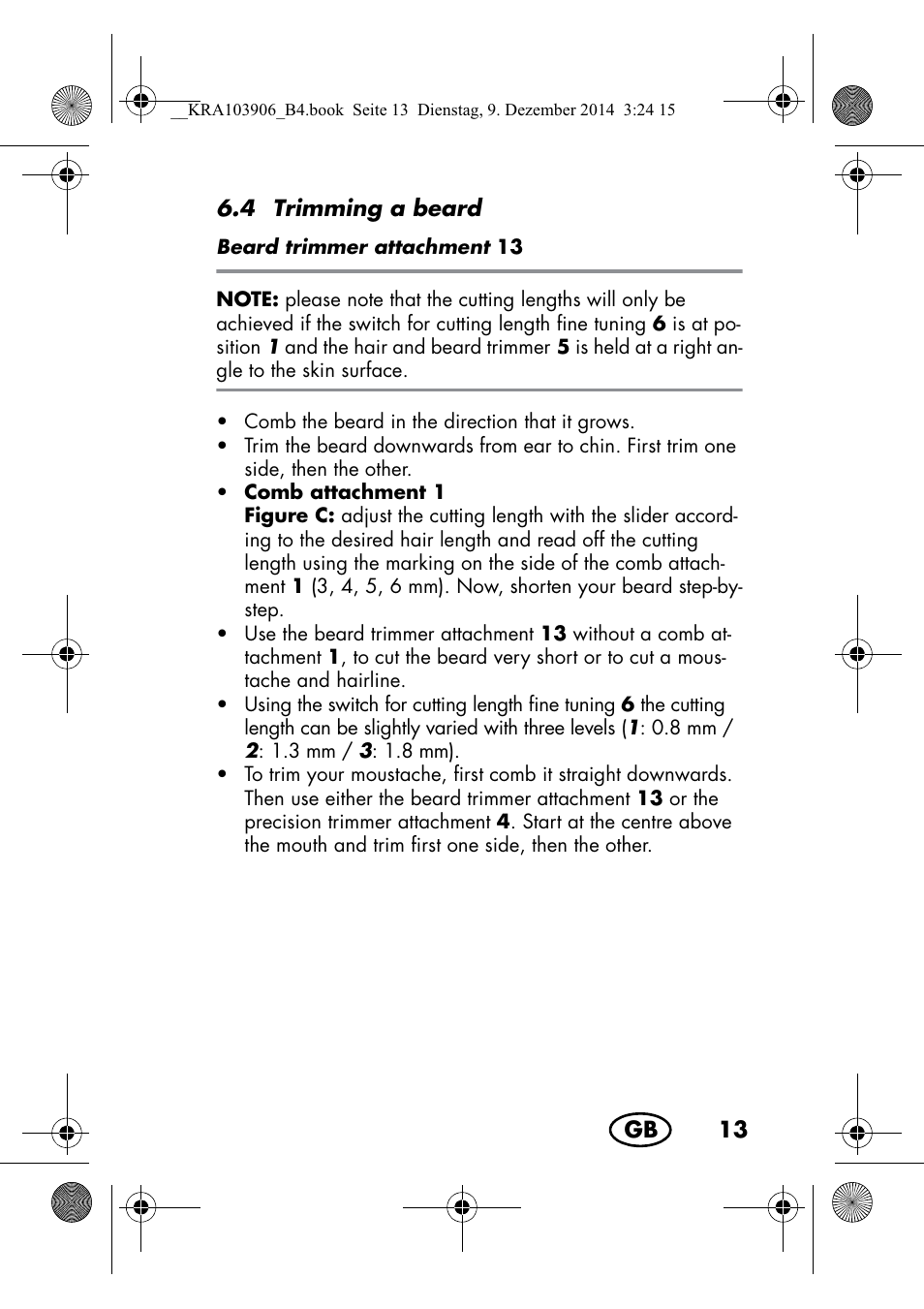 Silvercrest SHBS 3.7 A1 User Manual | Page 15 / 156