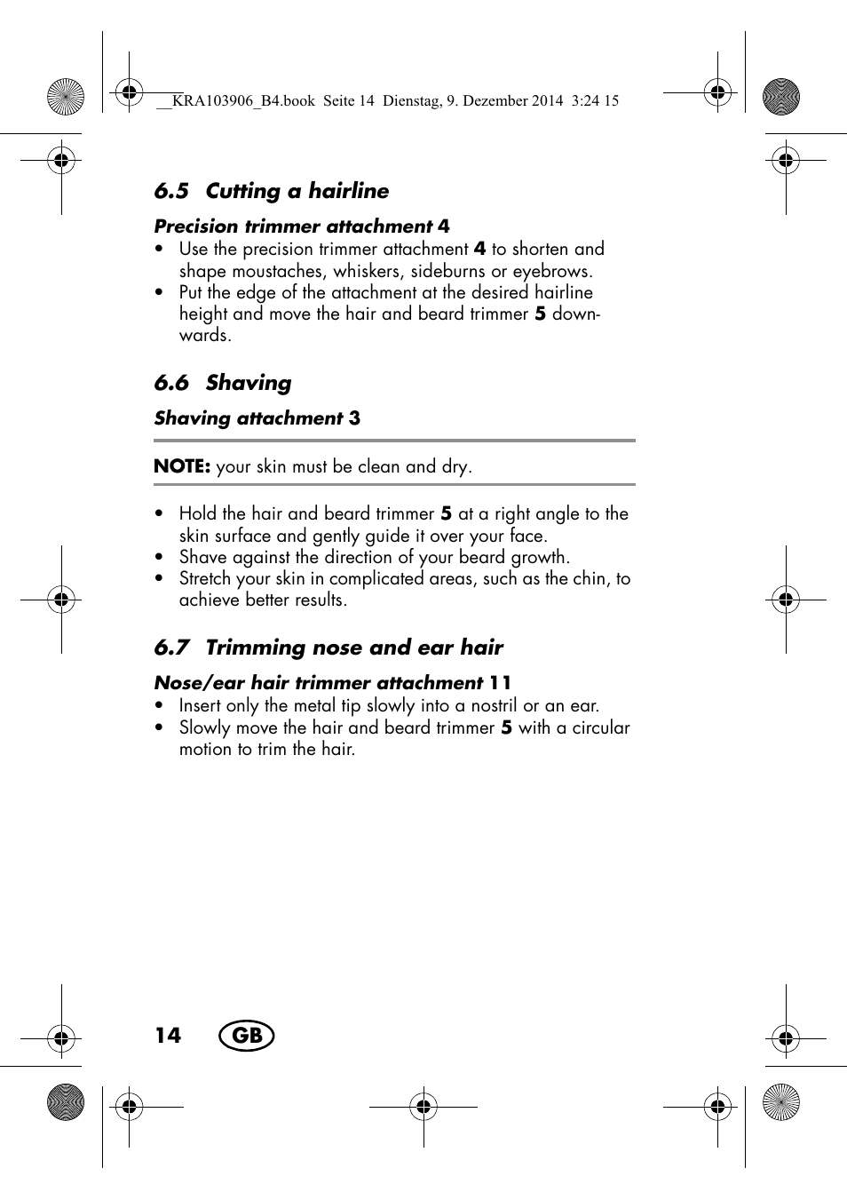 Silvercrest SHBS 3.7 A1 User Manual | Page 16 / 156