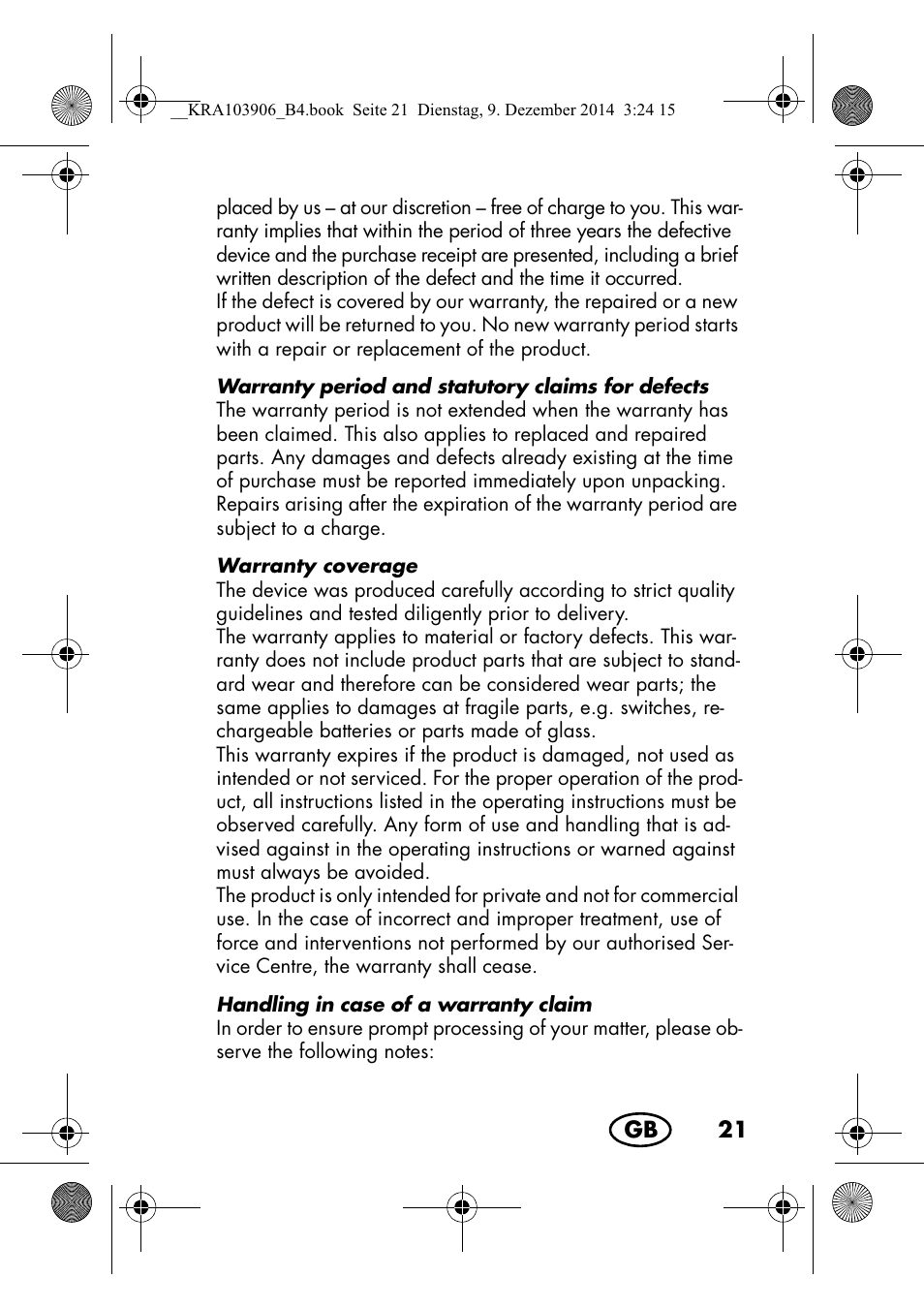 Silvercrest SHBS 3.7 A1 User Manual | Page 23 / 156