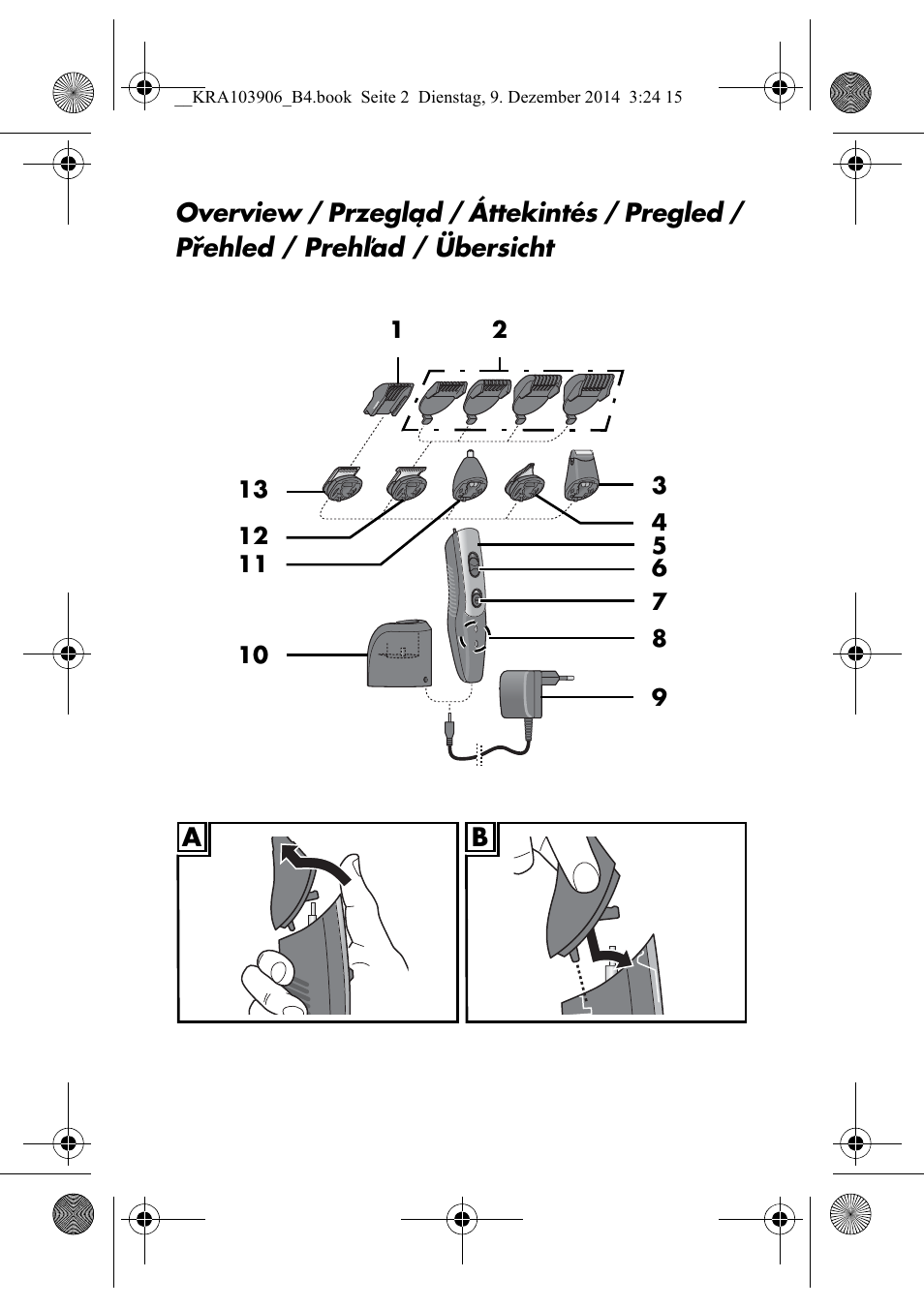 Silvercrest SHBS 3.7 A1 User Manual | Page 3 / 156