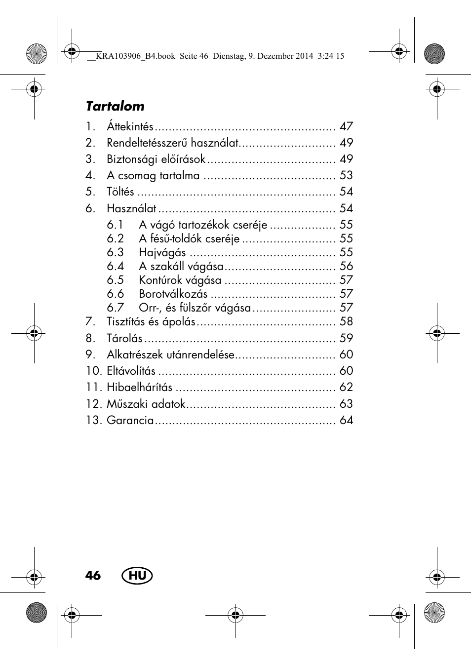 Silvercrest SHBS 3.7 A1 User Manual | Page 48 / 156