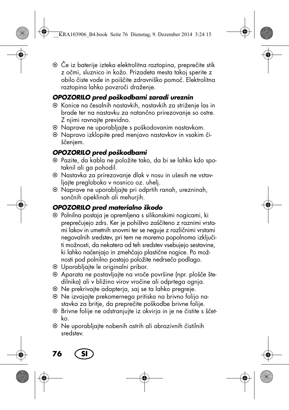 Silvercrest SHBS 3.7 A1 User Manual | Page 78 / 156