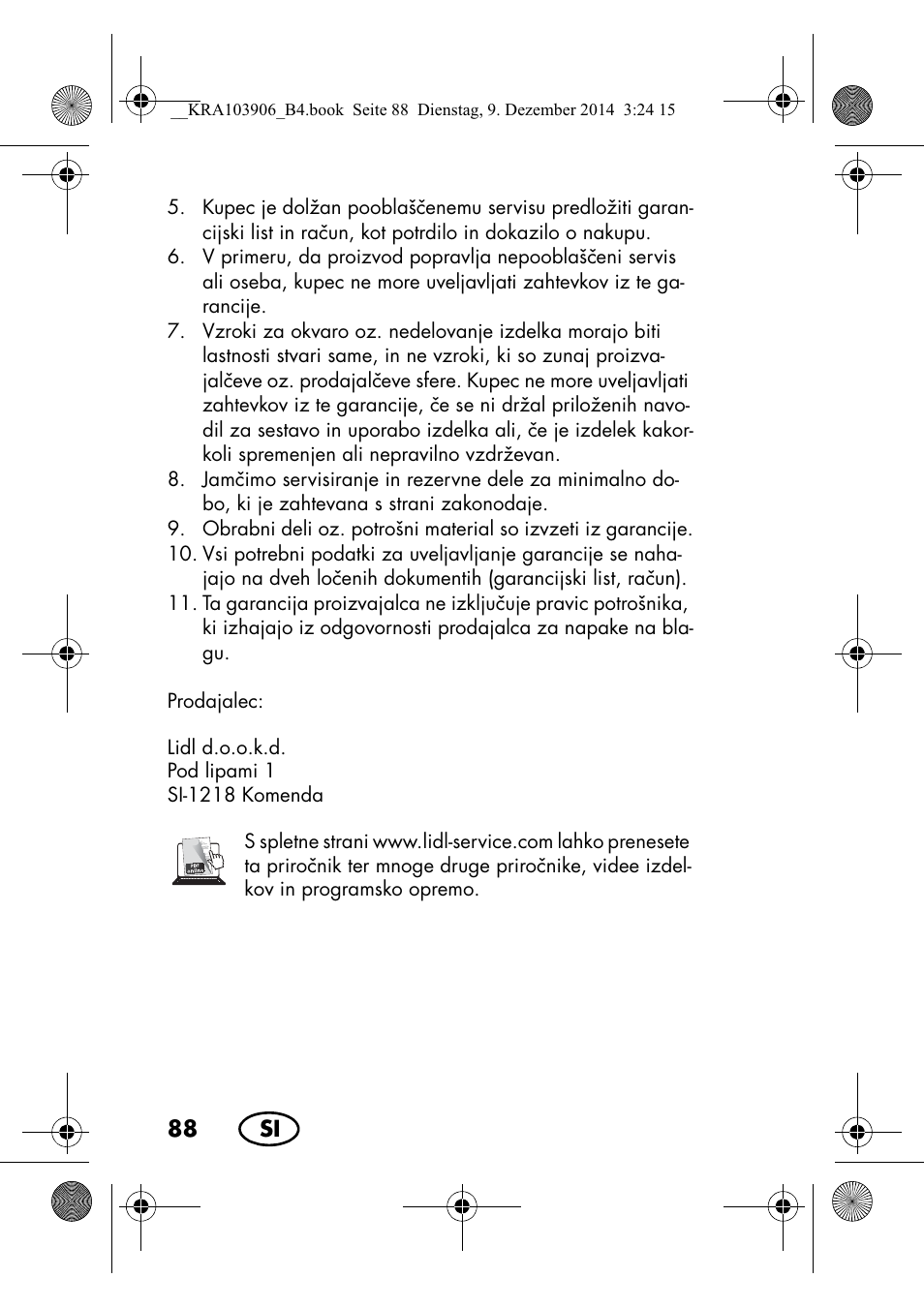 Silvercrest SHBS 3.7 A1 User Manual | Page 90 / 156