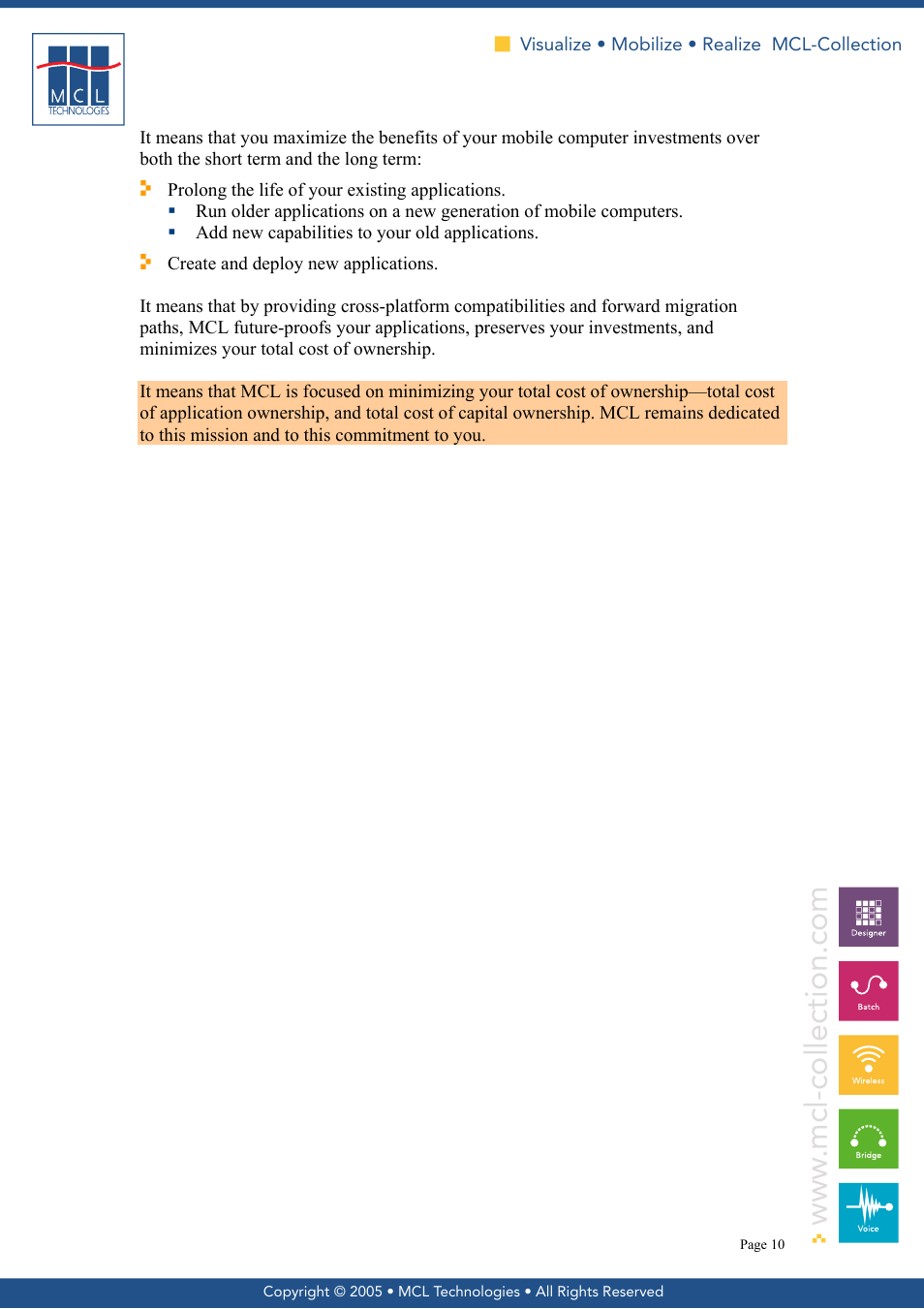 MCL Collection User Manual | Page 10 / 17