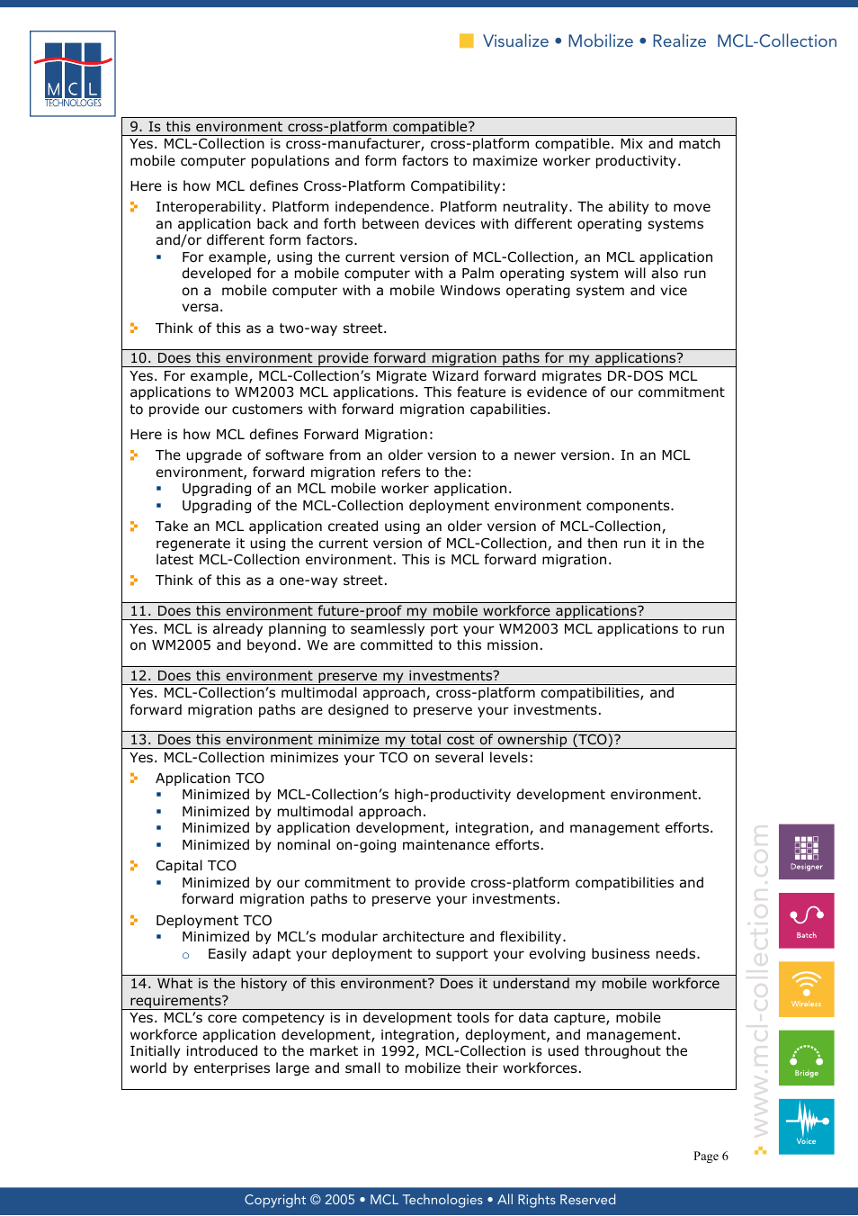 MCL Collection User Manual | Page 6 / 17