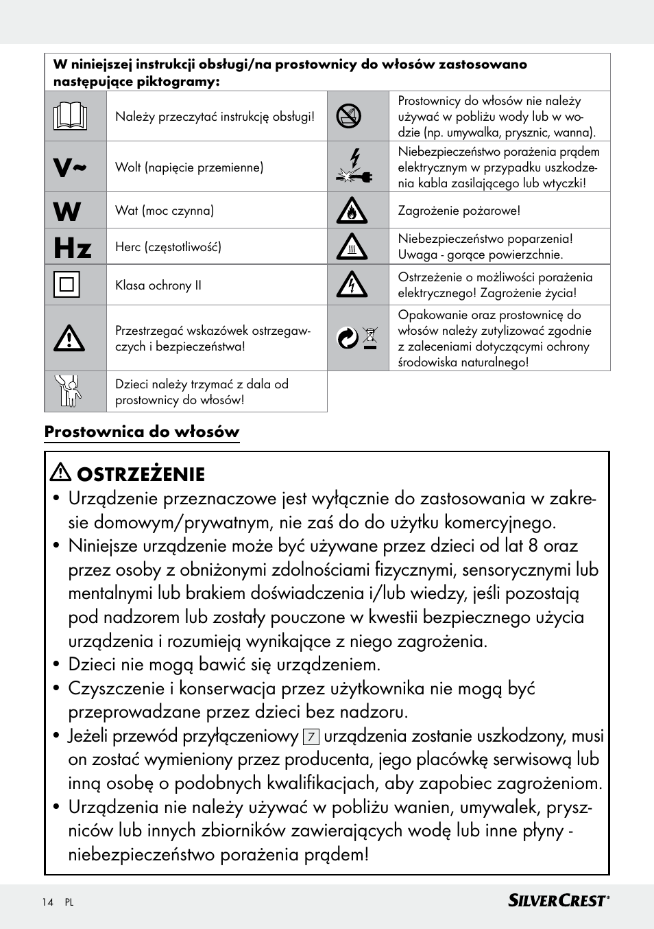 Silvercrest SHG 35 A1 User Manual | Page 14 / 53