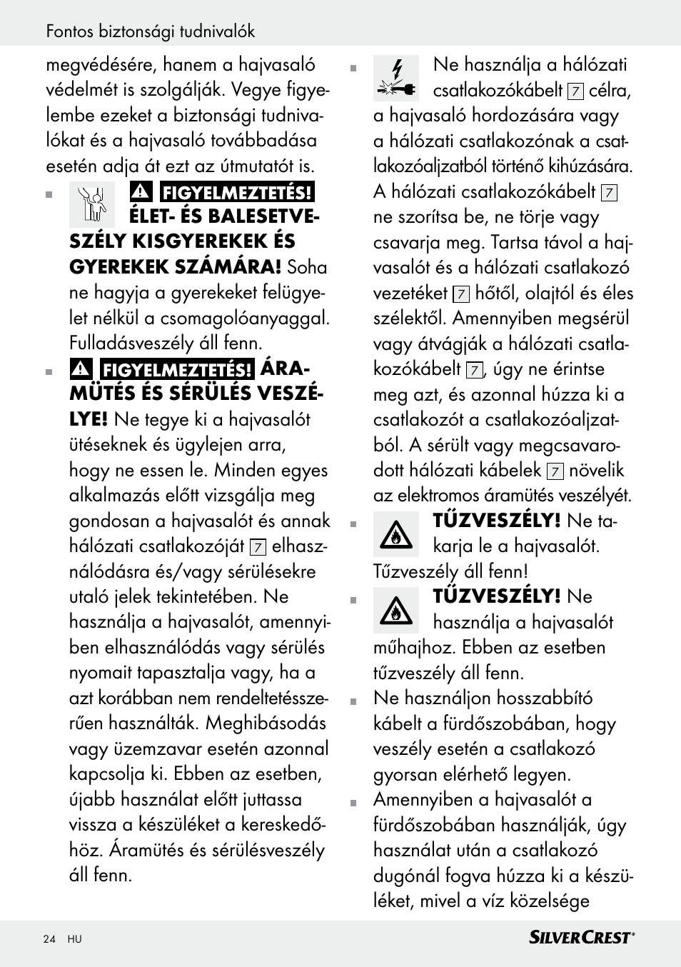 Silvercrest SHG 35 A1 User Manual | Page 24 / 53