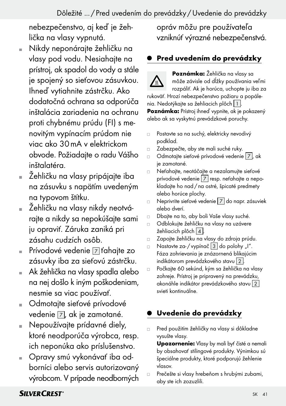 Silvercrest SHG 35 A1 User Manual | Page 41 / 53