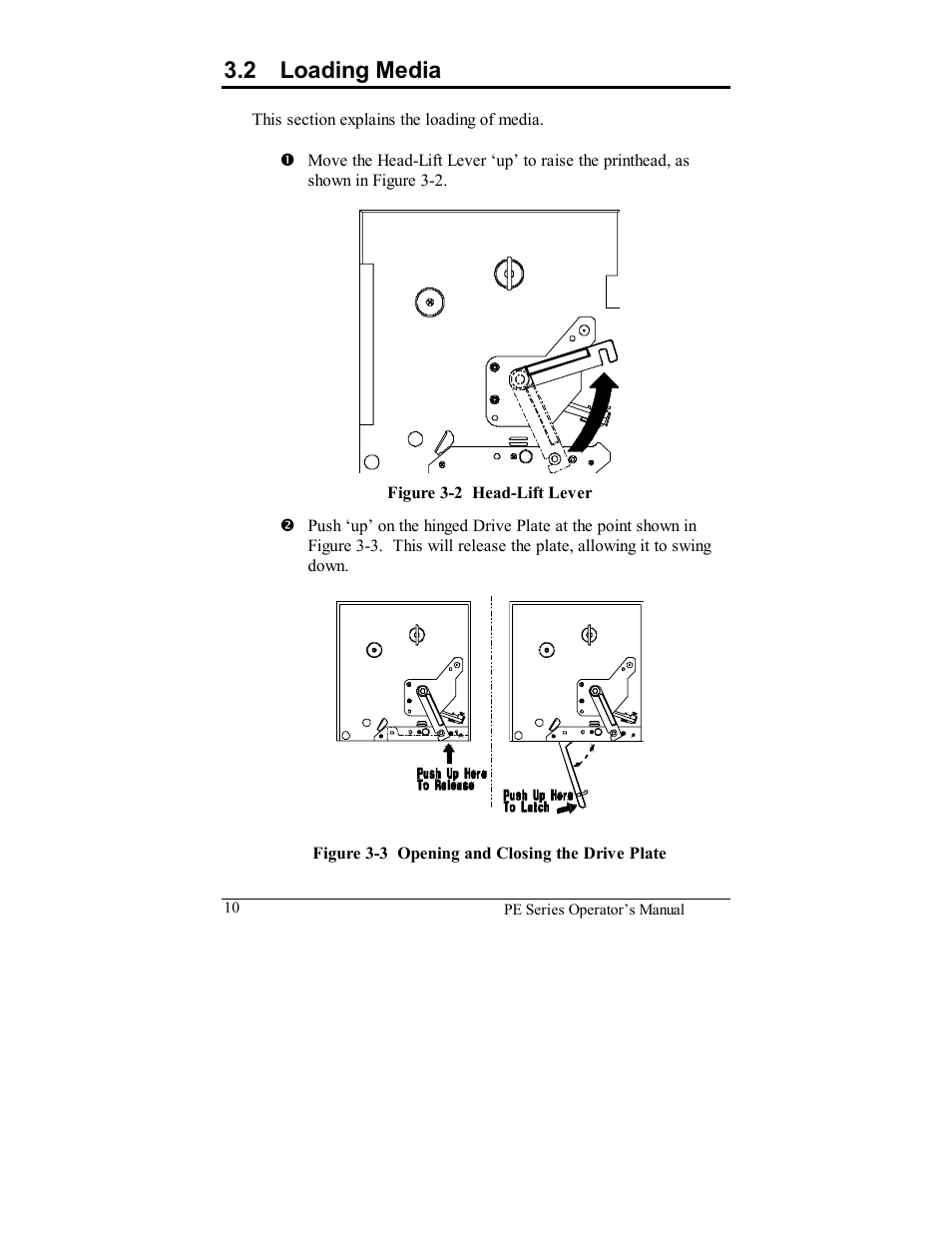 2 loading media | Datamax PE User Manual | Page 20 / 100