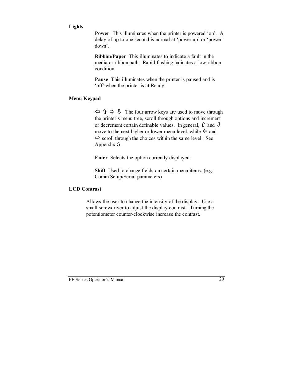 Datamax PE User Manual | Page 39 / 100