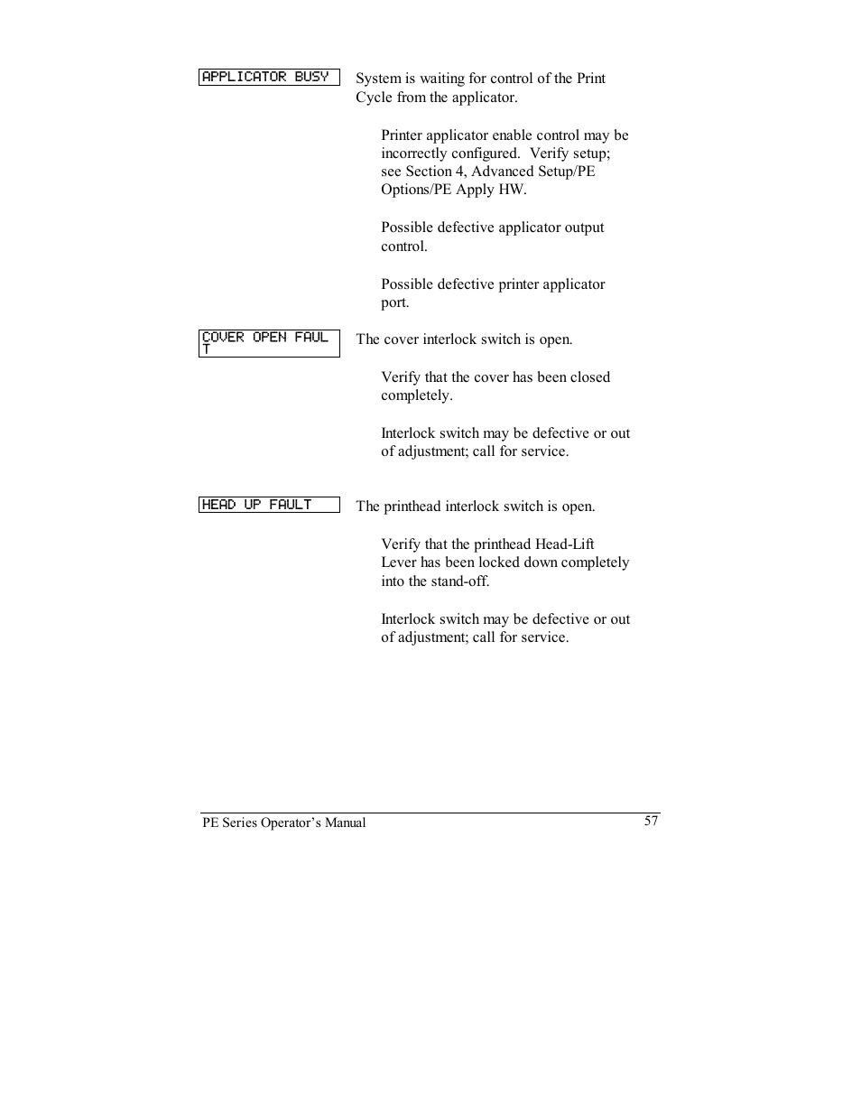 Datamax PE User Manual | Page 67 / 100