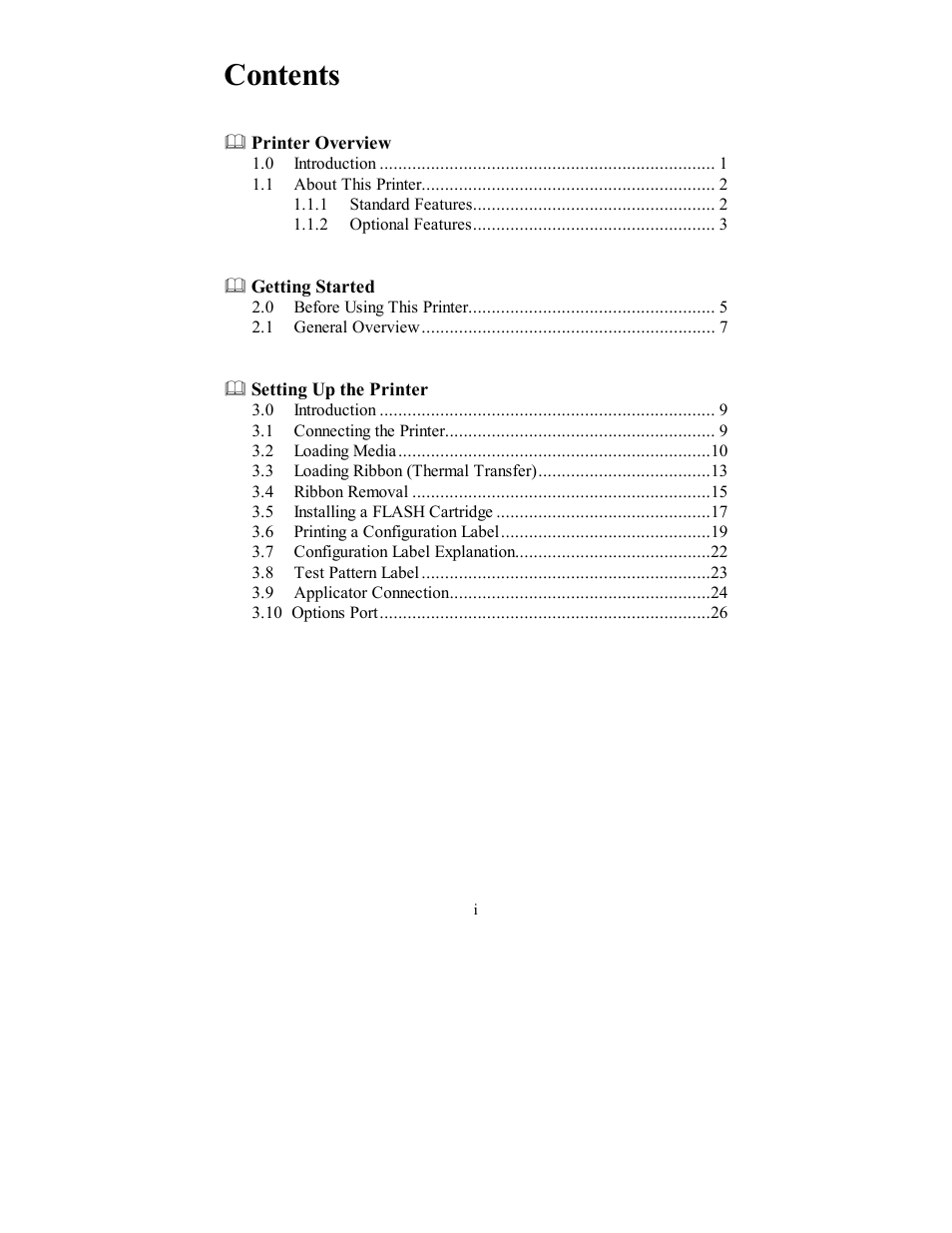 Datamax PE User Manual | Page 7 / 100