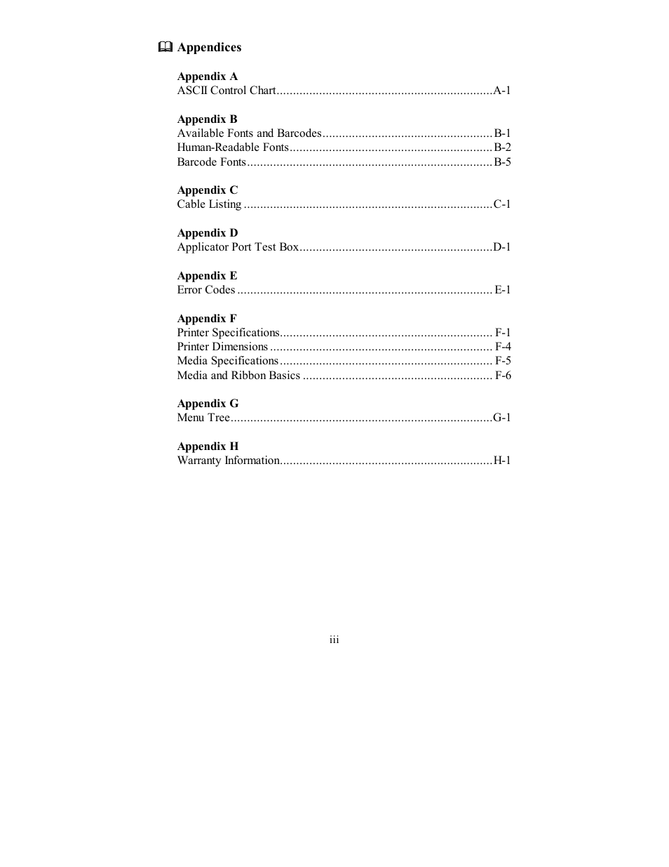 Datamax PE User Manual | Page 9 / 100