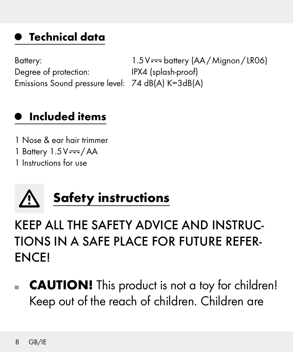 Silvercrest Z31437 User Manual | Page 8 / 91