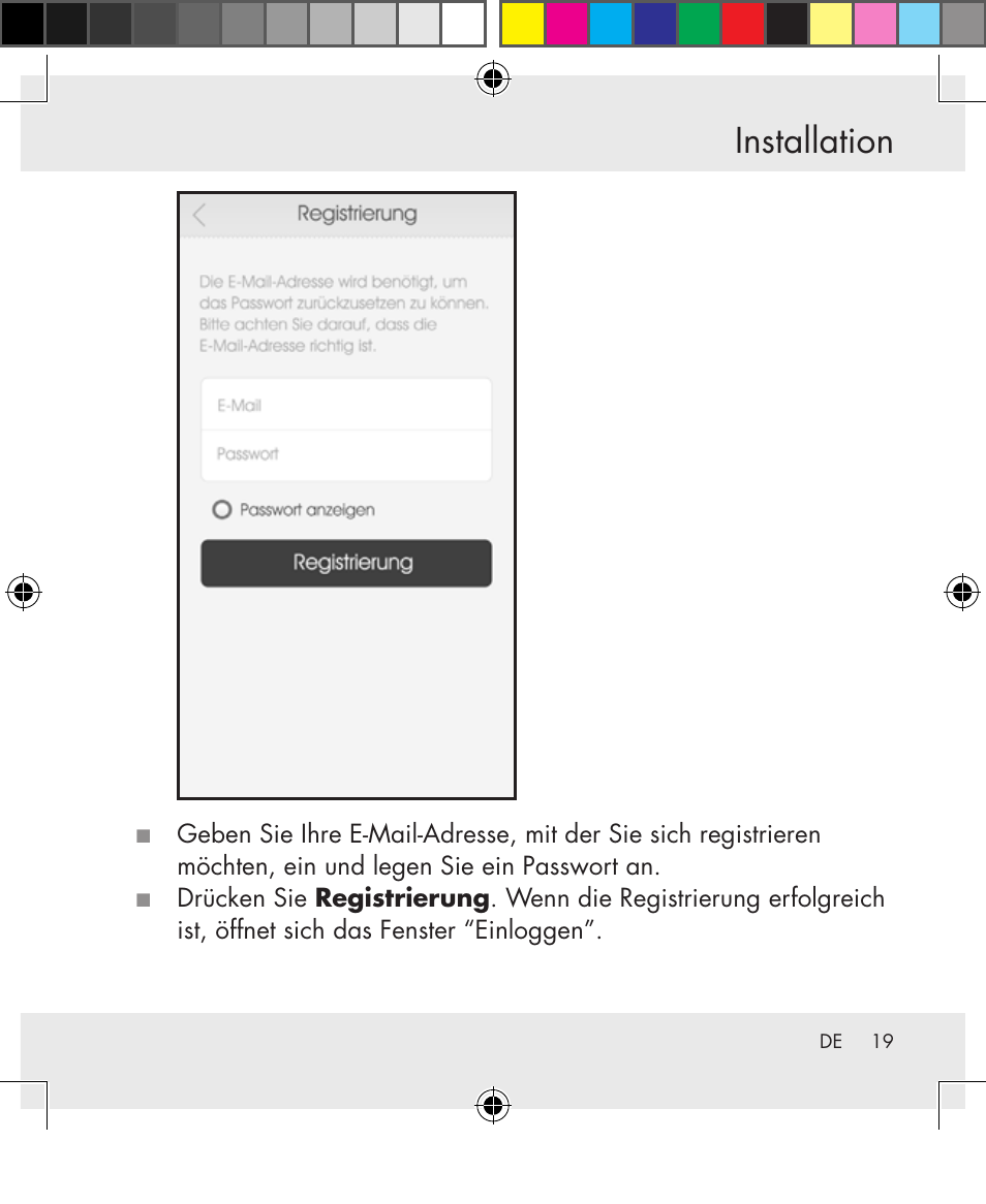 Installation | Silvercrest SWS-A1 User Manual | Page 19 / 190