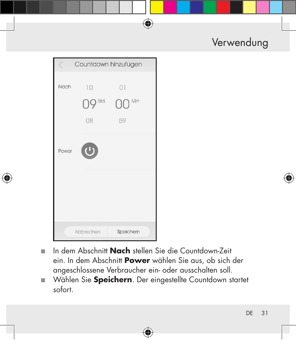 Verwendung | Silvercrest SWS-A1 User Manual | Page 31 / 190