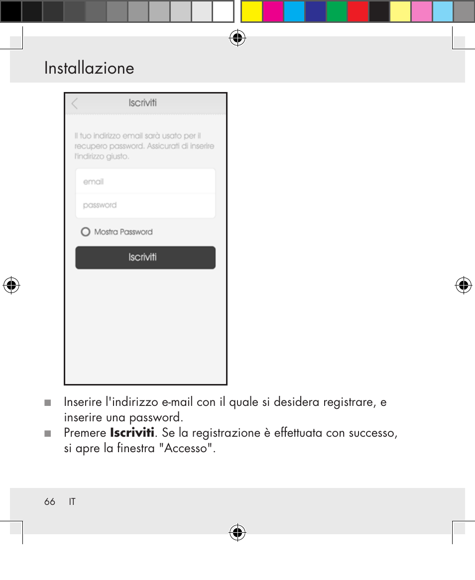 Installazione | Silvercrest SWS-A1 User Manual | Page 66 / 190