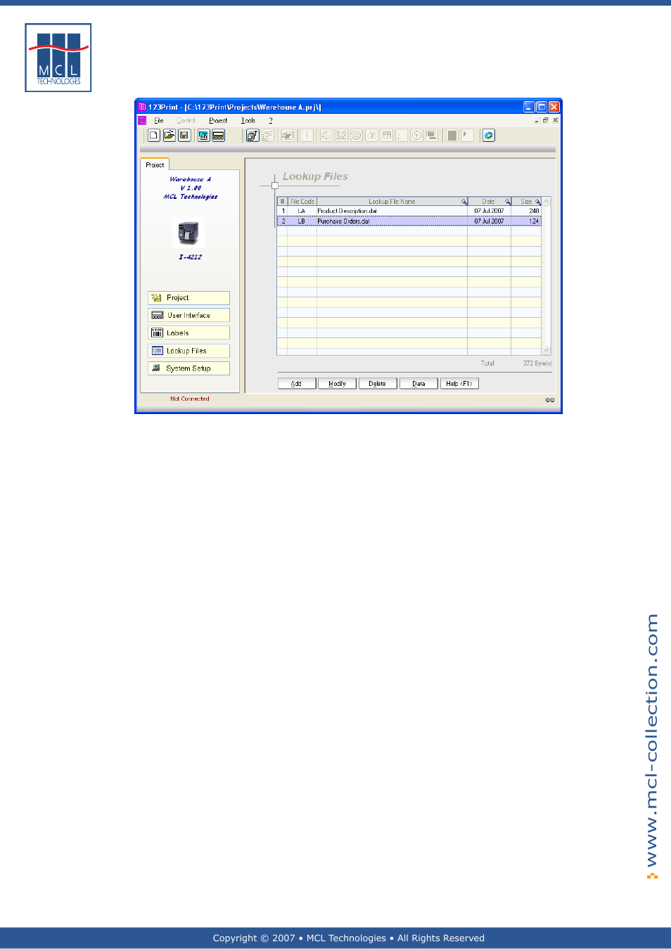 Datamax 123 Print v1.1x User Manual | Page 103 / 226