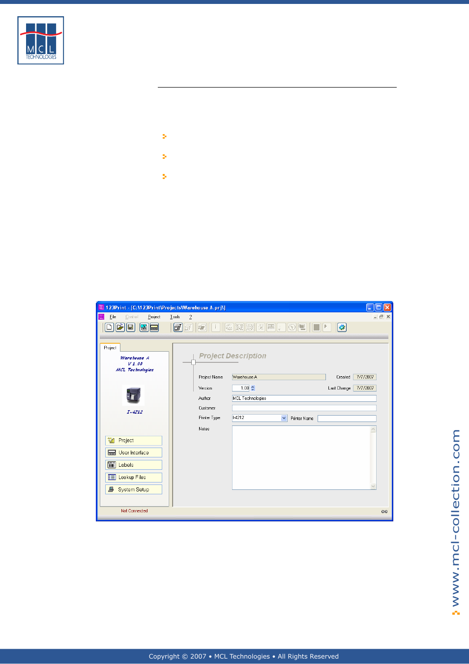 Bartender integration, General introduction | Datamax 123 Print v1.1x User Manual | Page 120 / 226