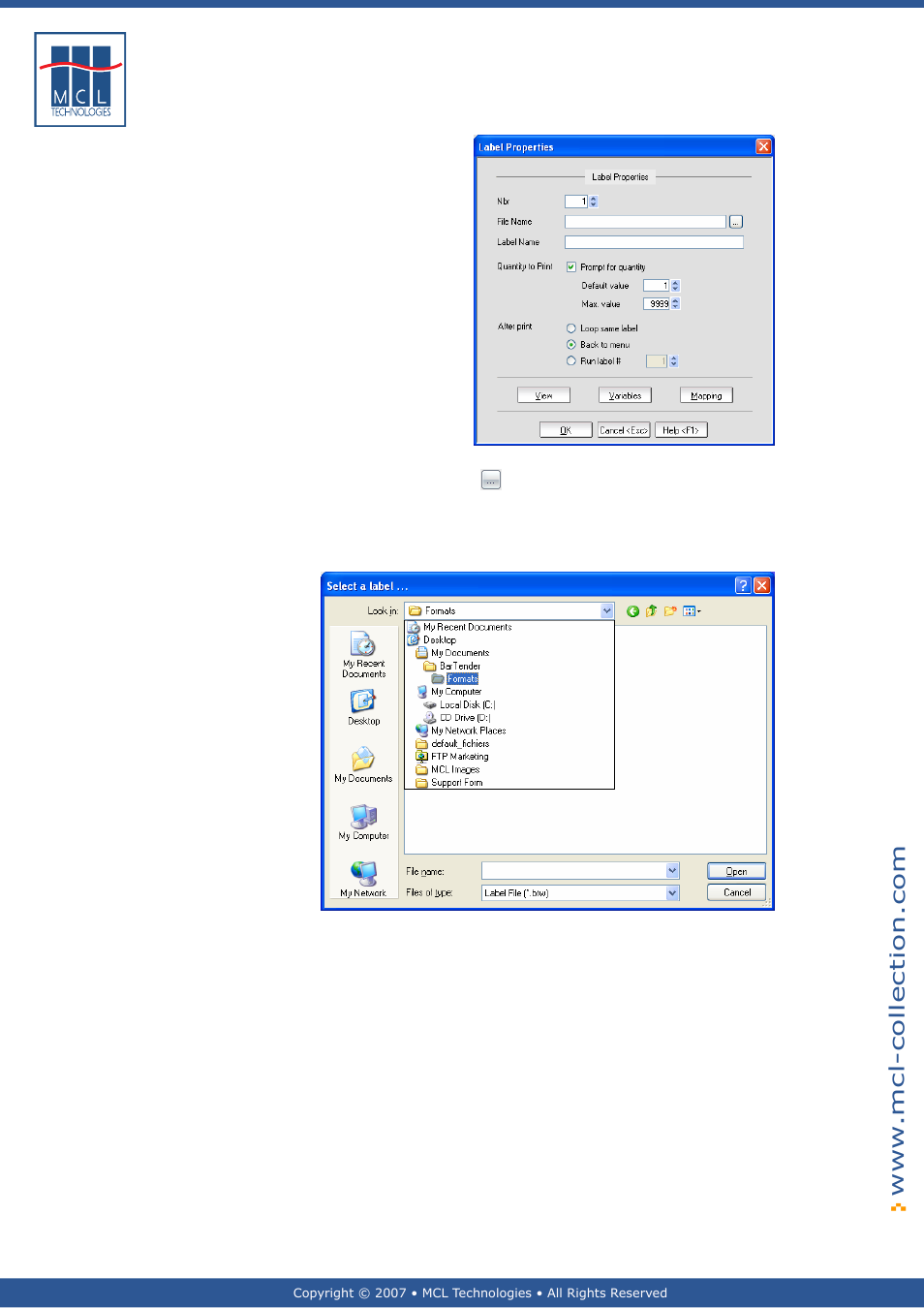 Datamax 123 Print v1.1x User Manual | Page 123 / 226