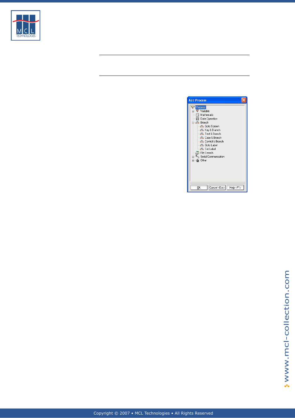 Branch, General introduction, Branch processes | Datamax 123 Print v1.1x User Manual | Page 134 / 226