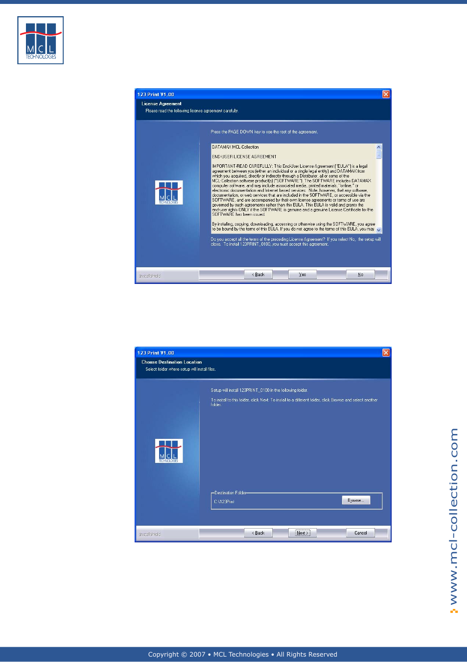 Datamax 123 Print v1.1x User Manual | Page 14 / 226