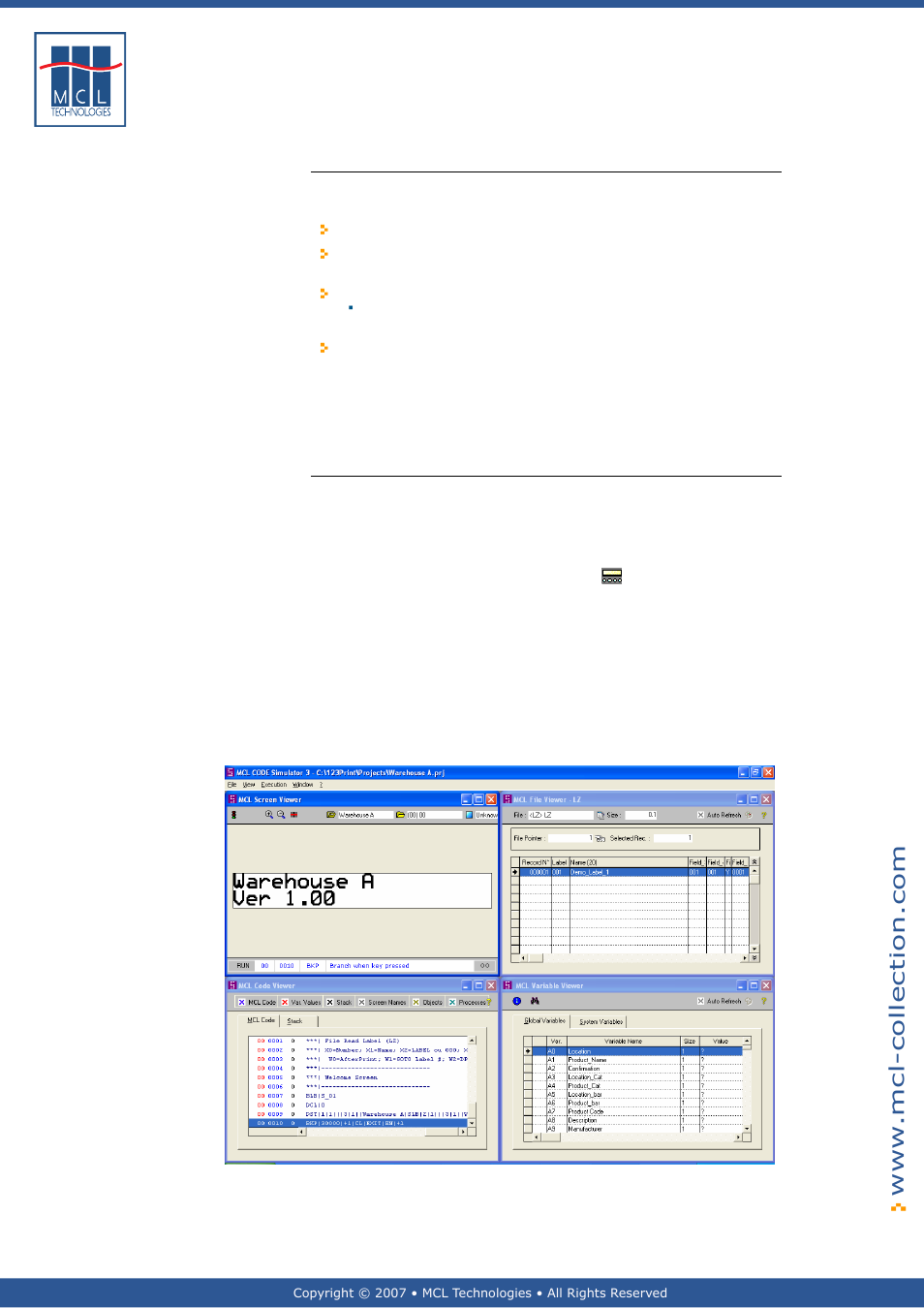 Debugger mode, Introduction, Using the debugger – text display printer | Datamax 123 Print v1.1x User Manual | Page 176 / 226