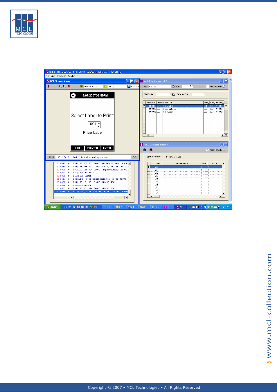 Datamax 123 Print v1.1x User Manual | Page 181 / 226