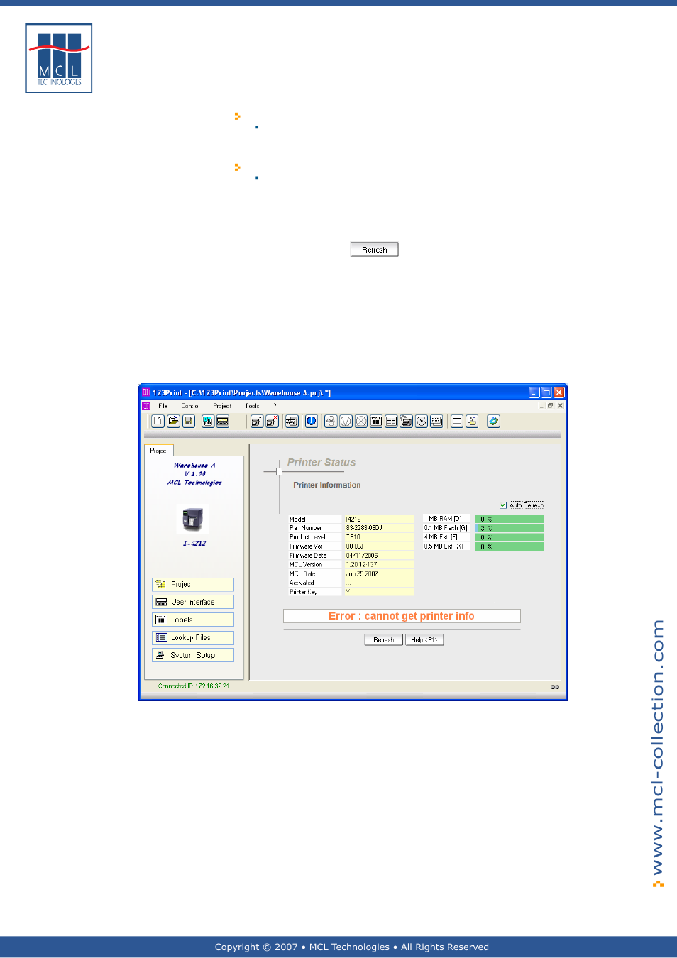 Datamax 123 Print v1.1x User Manual | Page 188 / 226