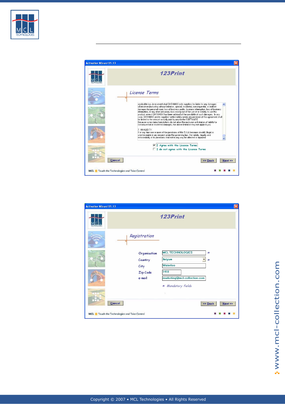 End-user license agreement | Datamax 123 Print v1.1x User Manual | Page 19 / 226