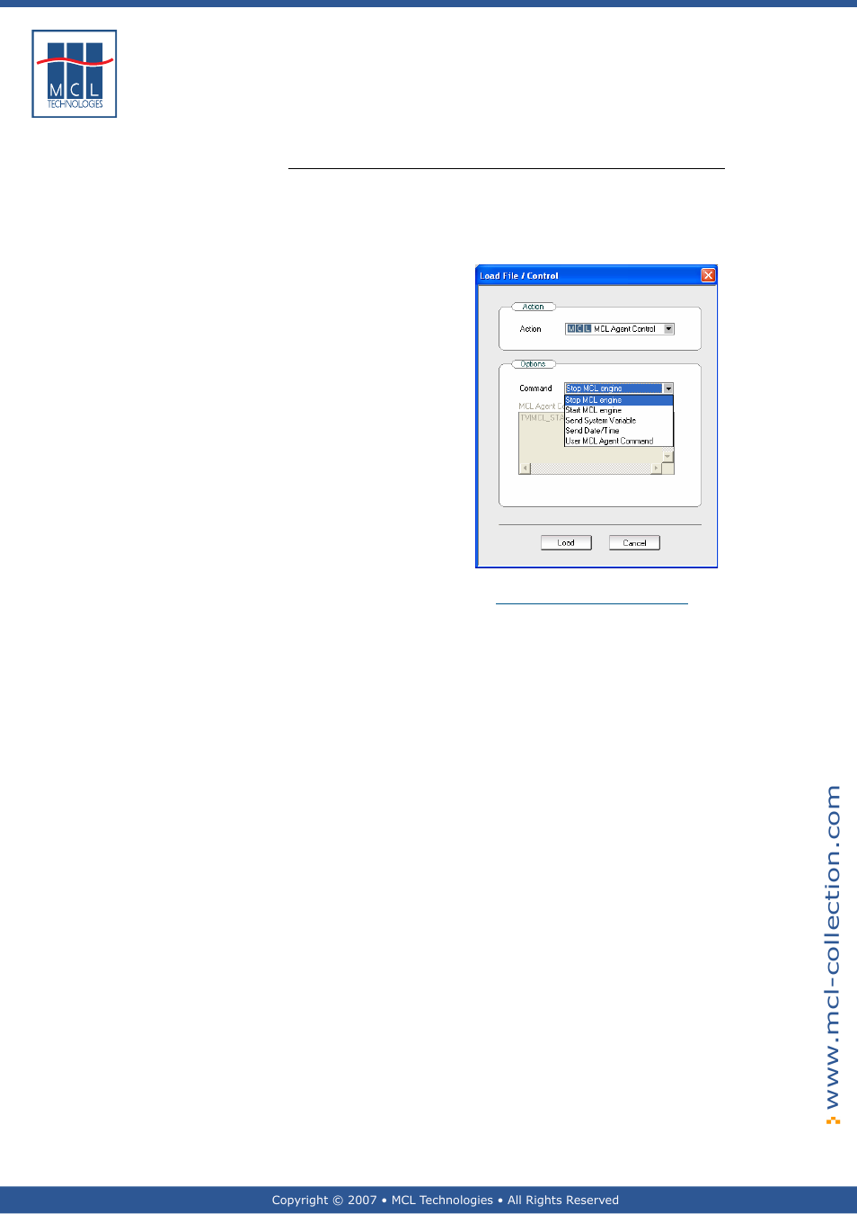 Mcl agent control | Datamax 123 Print v1.1x User Manual | Page 207 / 226