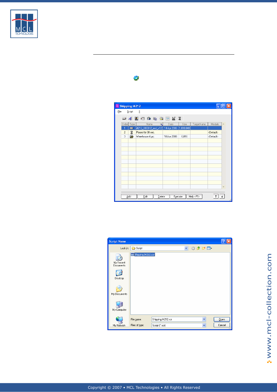 Script execution | Datamax 123 Print v1.1x User Manual | Page 216 / 226