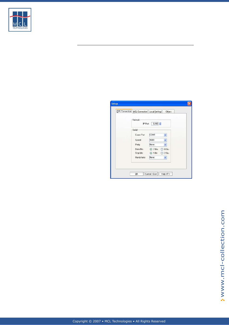 Dpl connection | Datamax 123 Print v1.1x User Manual | Page 26 / 226