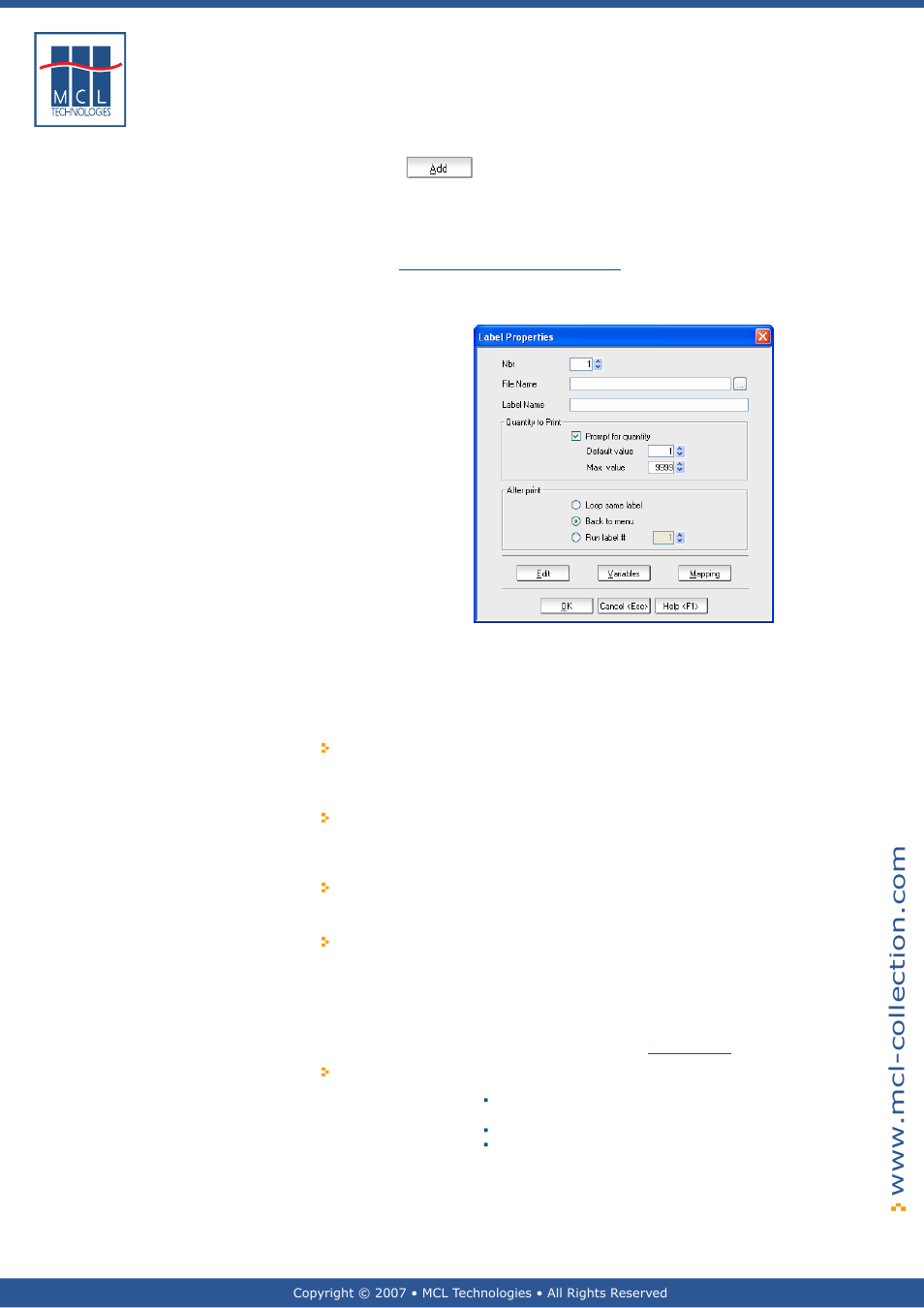 Label properties | Datamax 123 Print v1.1x User Manual | Page 52 / 226