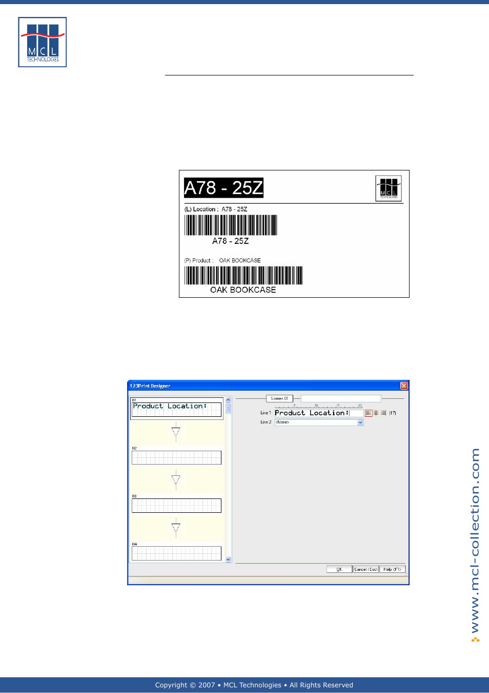 Creating a label program | Datamax 123 Print v1.1x User Manual | Page 57 / 226