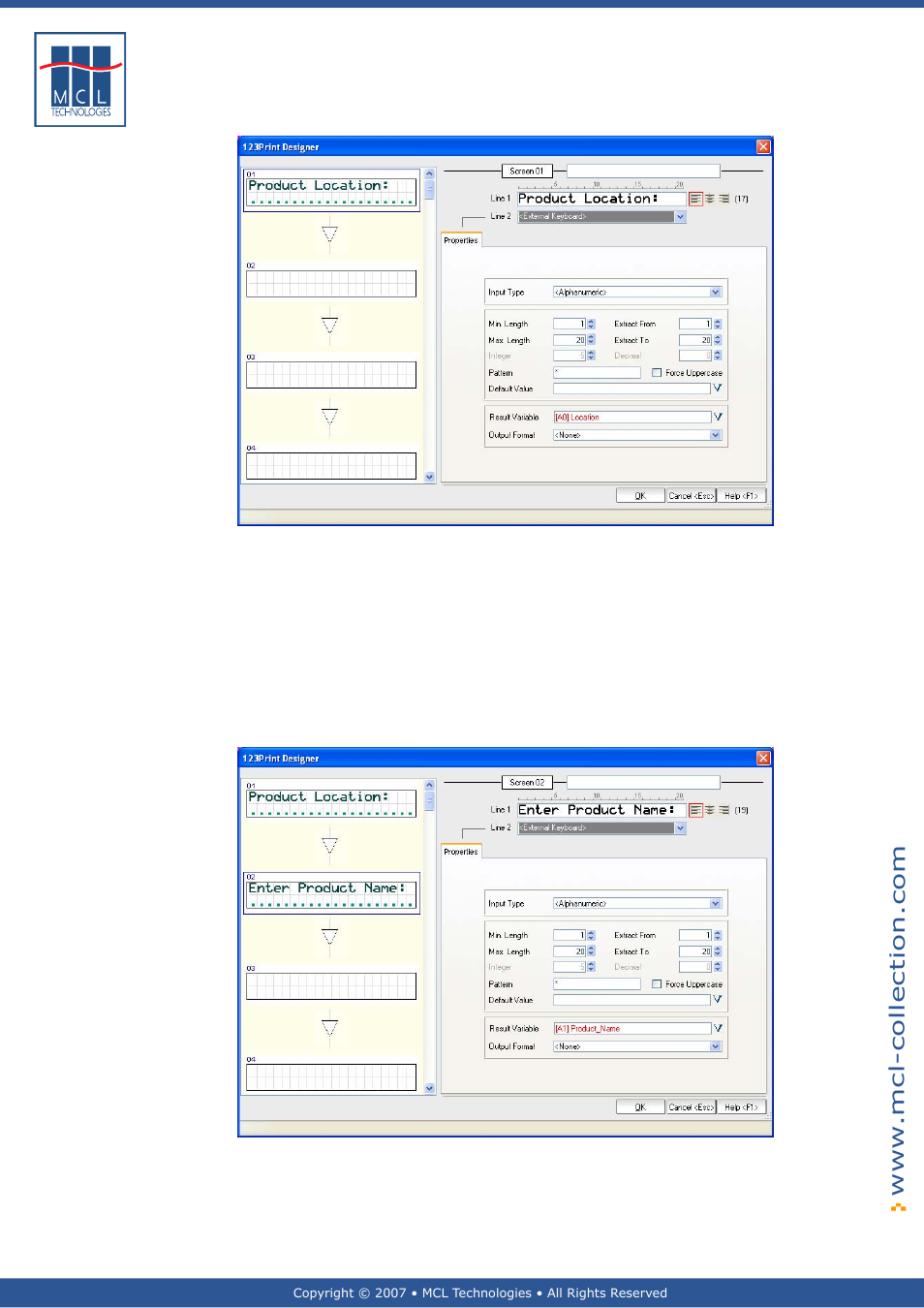 Datamax 123 Print v1.1x User Manual | Page 61 / 226