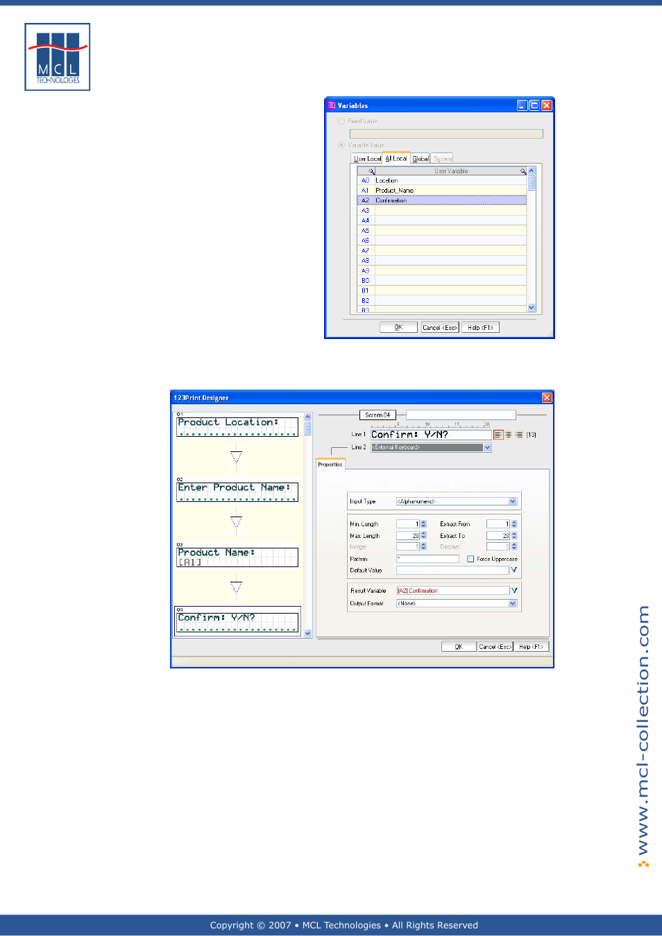 Datamax 123 Print v1.1x User Manual | Page 64 / 226