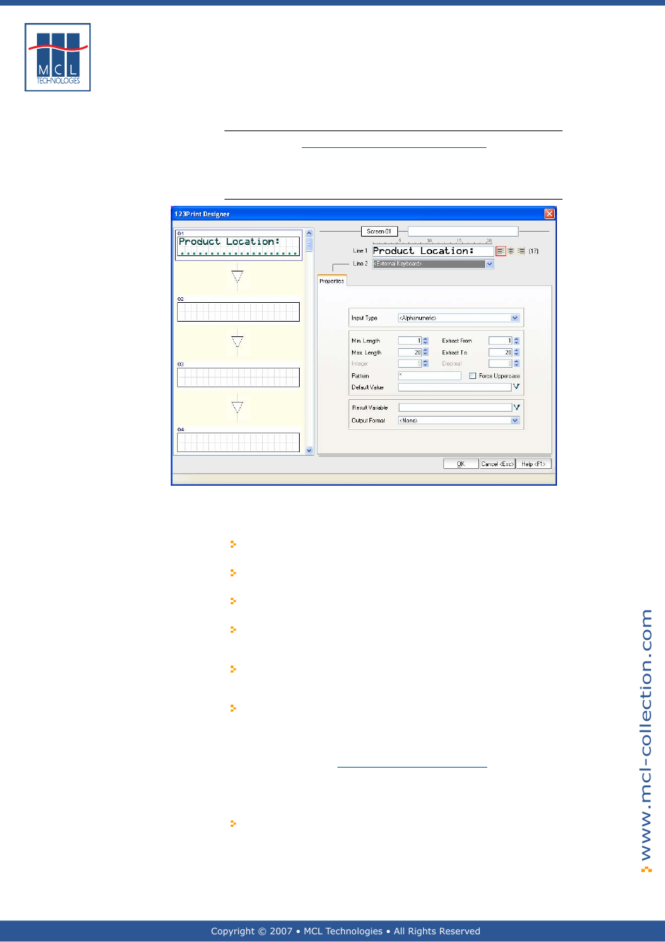 External keyboard, General introduction | Datamax 123 Print v1.1x User Manual | Page 69 / 226