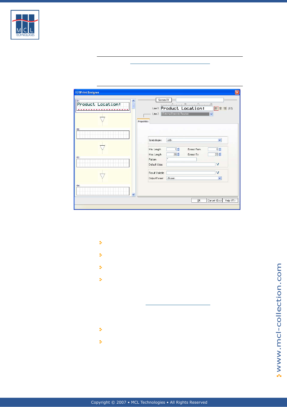 External barcode reader, General introduction | Datamax 123 Print v1.1x User Manual | Page 71 / 226