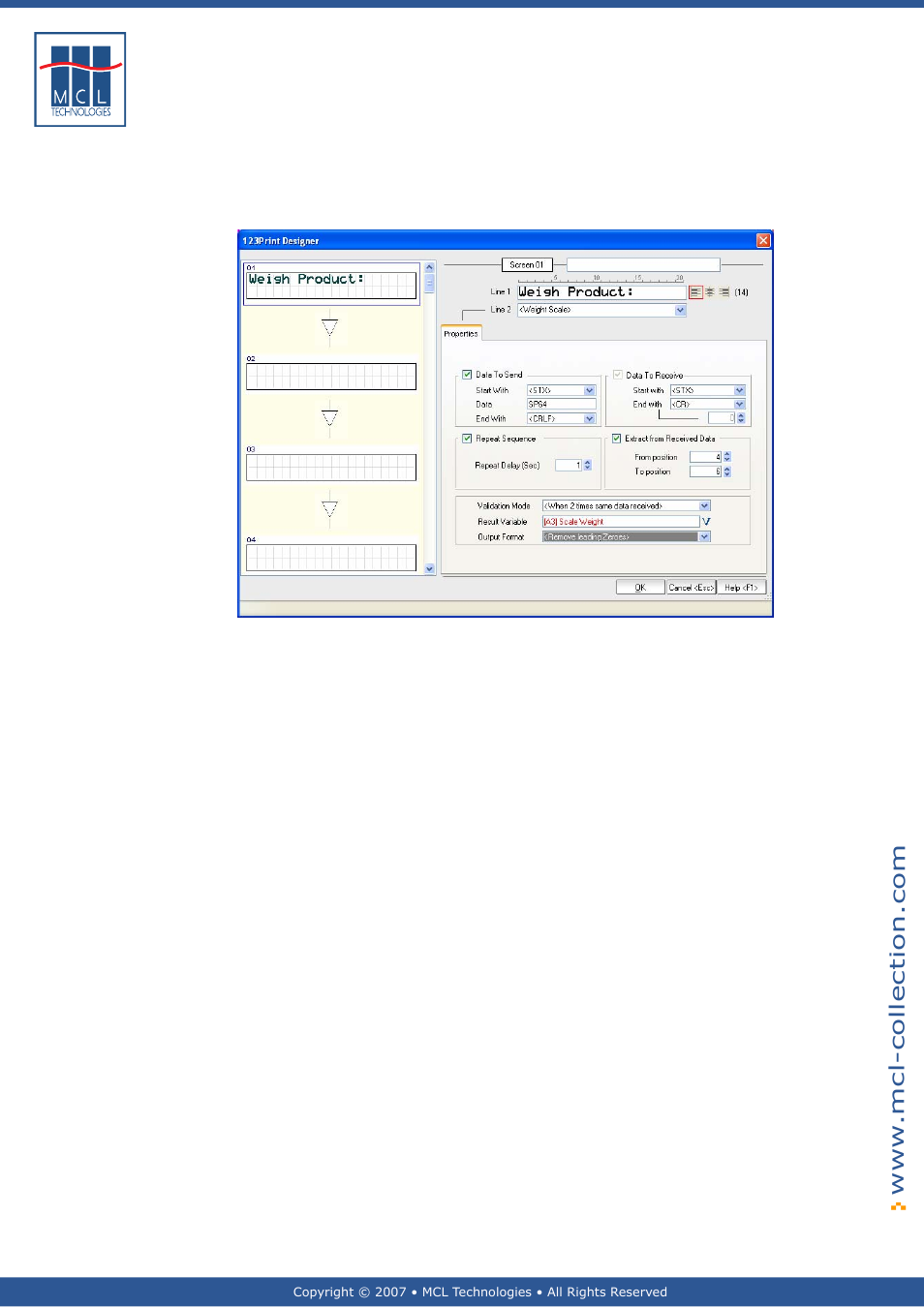 Datamax 123 Print v1.1x User Manual | Page 76 / 226