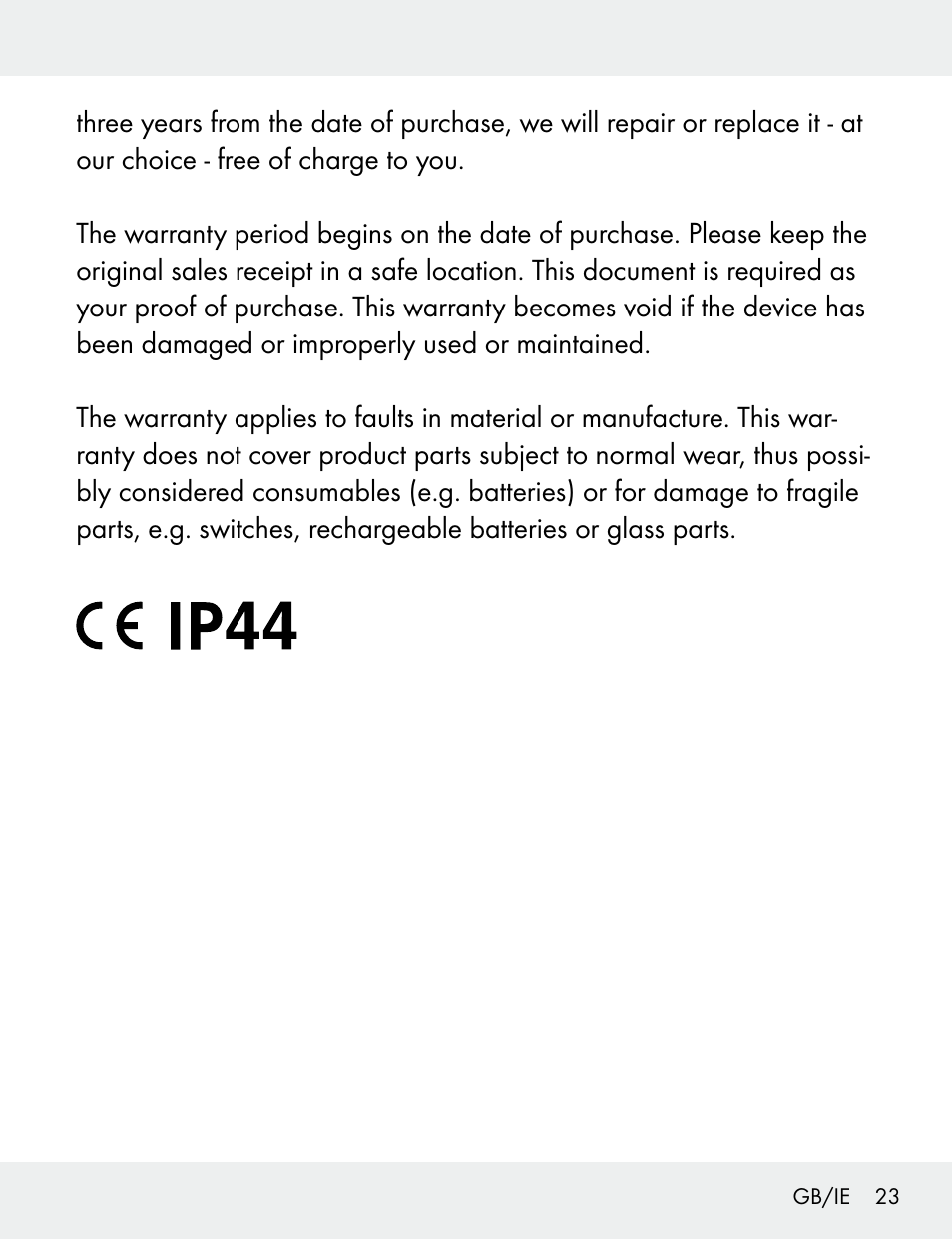 Silvercrest 104412-14-01/104412-14-02 User Manual | Page 23 / 97