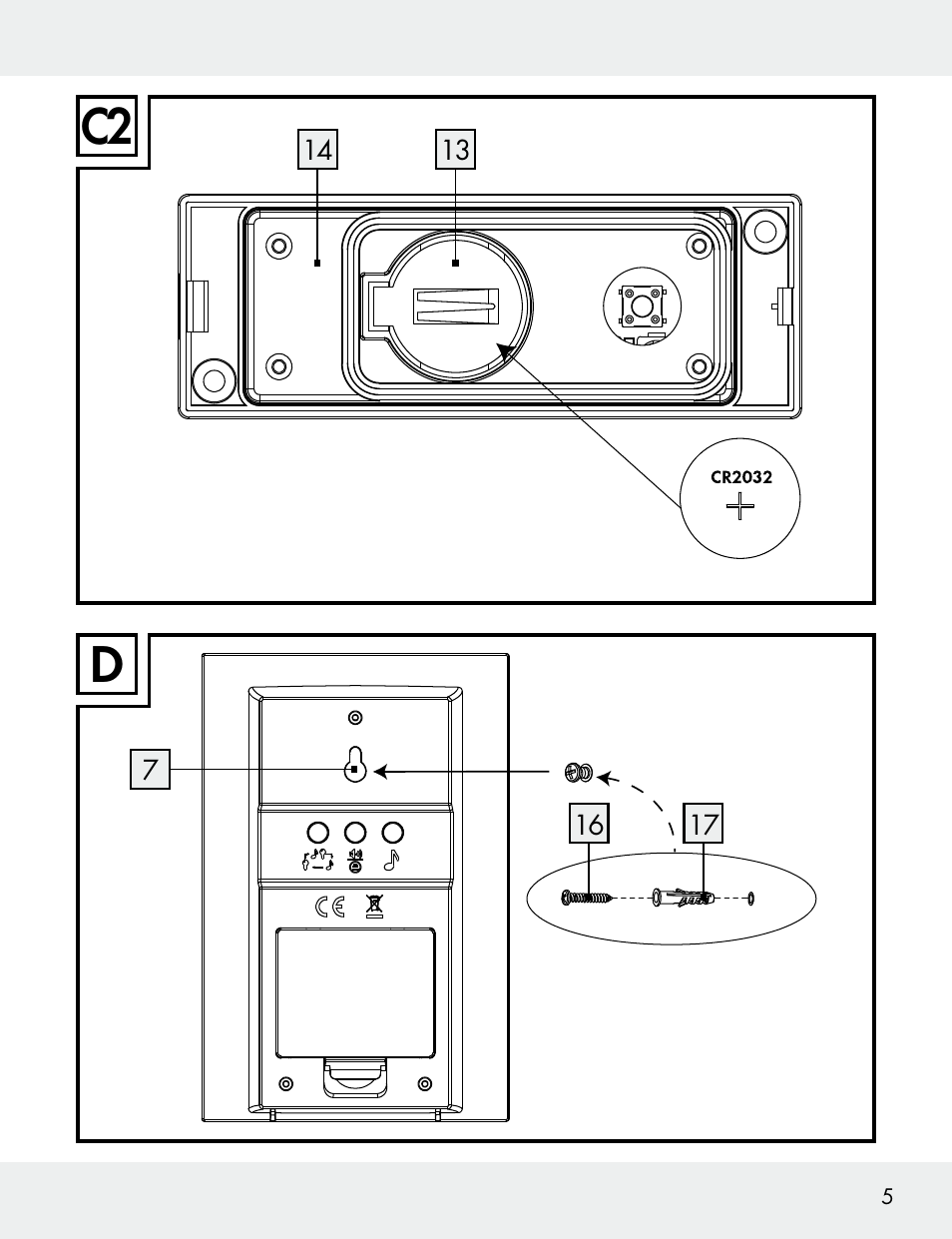 Silvercrest 104412-14-01/104412-14-02 User Manual | Page 5 / 97