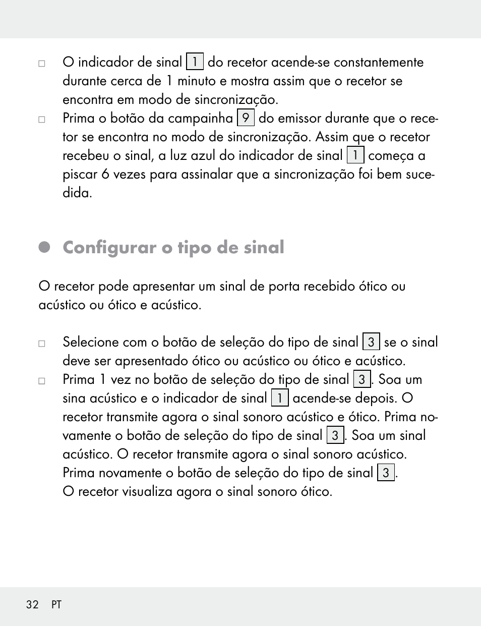 Configurar o tipo de sinal | Silvercrest 104412-14-01/104412-14-02 User Manual | Page 32 / 69