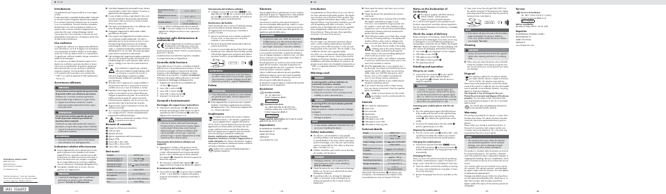 Silvercrest SKSH 2 A1 User Manual | Page 2 / 2