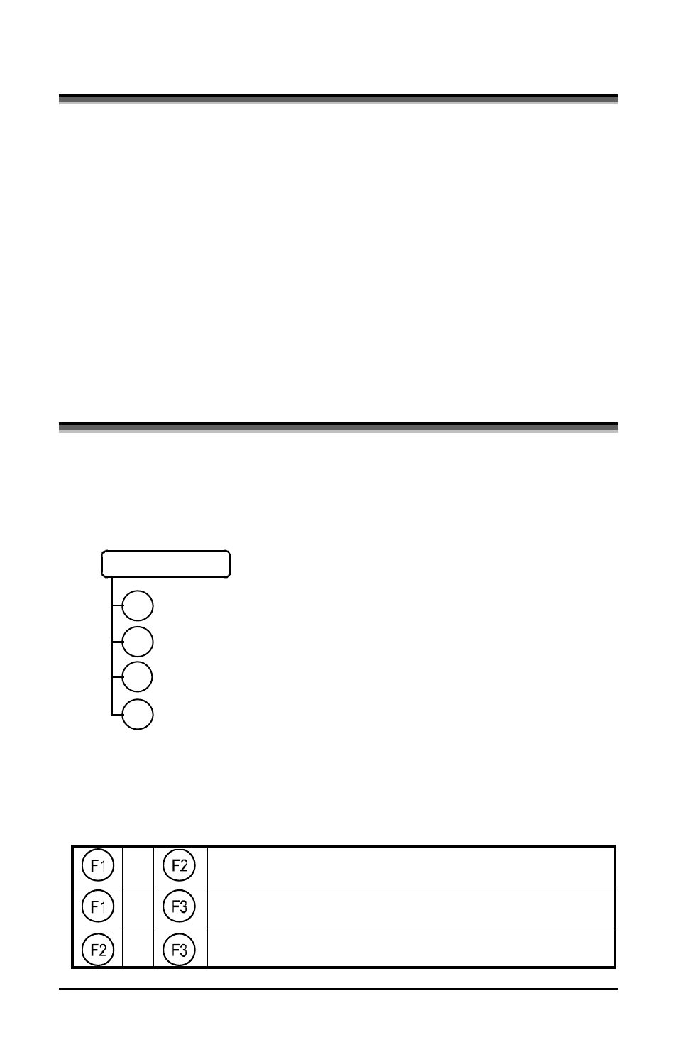 2 buttons, 3 normal mode - button functions, Normal mode | Button combinations (push buttons simultaneously) | Datamax DMX E E-4204 User Manual | Page 30 / 90