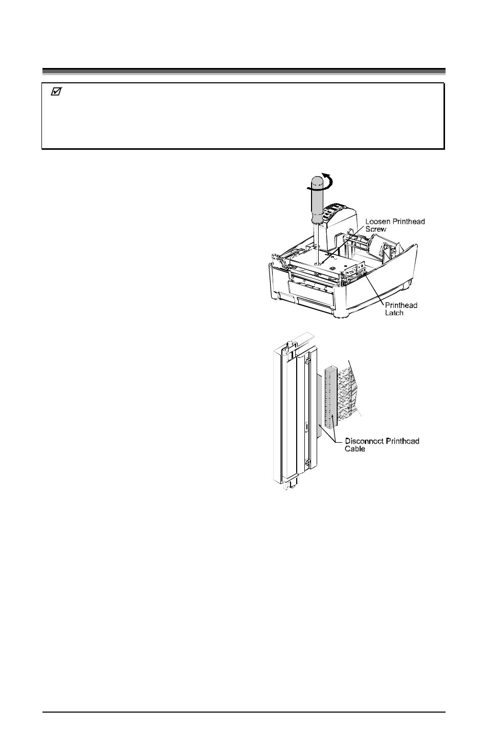 5 printhead replacement | Datamax DMX E E-4204 User Manual | Page 57 / 90